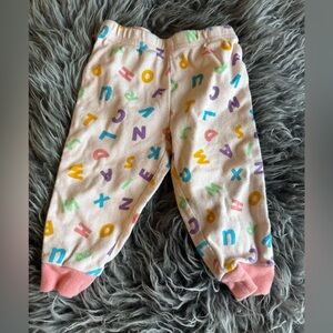 Baby Alphabet Print Joggers